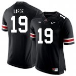 NCAA Ohio State Buckeyes Men's #19 Jagger LaRoe Black Nike Football College Jersey MJX3145DI